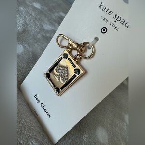 Kate Spade x Target Bag Charm Keychain - Playing Card